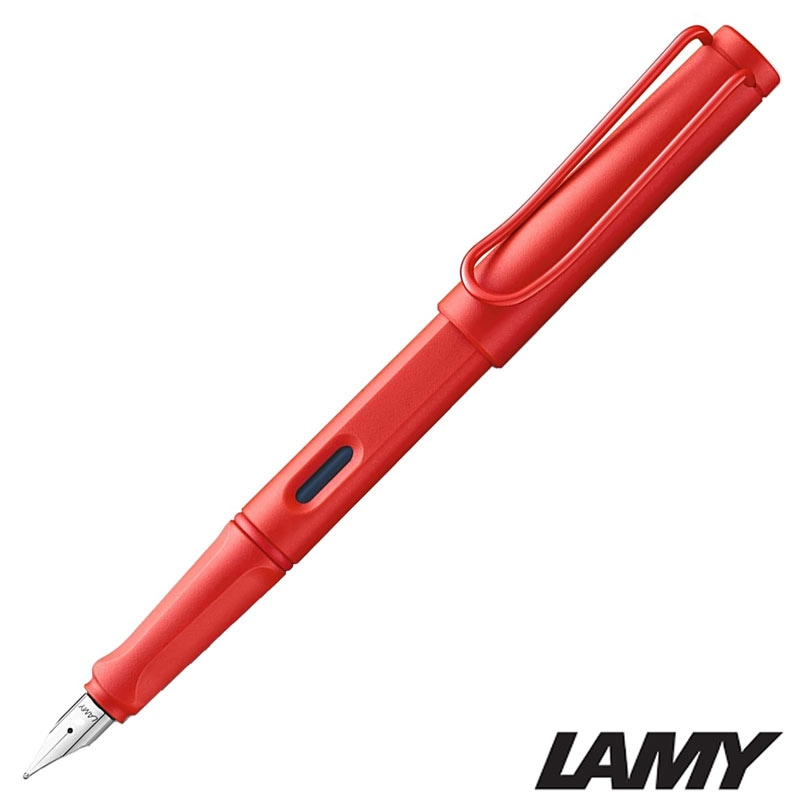 LAMY サファリ 万年筆 細字 F ストリベリー 2022 限定 名入れ プレゼント