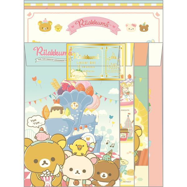 サンエックス リラックマ レターセット おかしな遊園地 かわいい グッズ 日本製 レトロポップ | キャラクターステーショナリー,キャラクター別,サンエックス,リラックマ | | 文房具を贈り物に!☆文具の森☆大人の文具ギフト館 サンエックス リラックマ レターセット おかしな遊園地 かわいい グッズ 日本製 レトロポップ | キャラクターステーショナリー,キャラクター別,サンエックス,リラックマ | | 文房具を贈り物に!☆文具の森☆大人の文具ギフト館