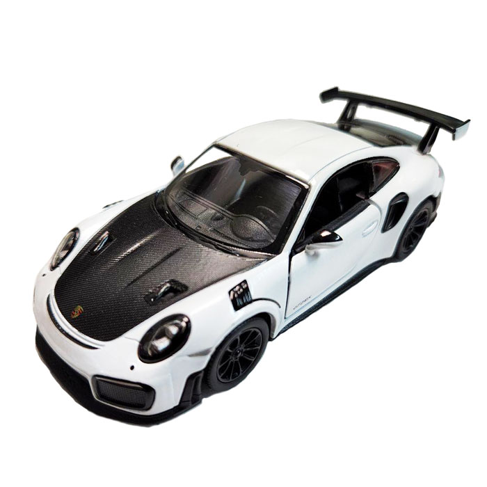 ポルシェ911 プルバックカー ホワイト ミニカー プレゼント 精巧 インテリア コレクション グッズ 車好き