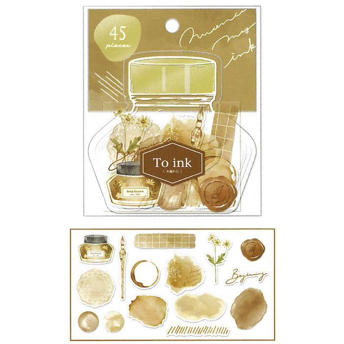 クーリア To ink トゥーインクシール 木漏れ日 デコレーション オシャレ 手帳 ダイアリー トレンド|【文具の森】通販サイト