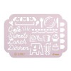 パイロット ILMILY Color two color テンプレート カフェ ピンク 限定 女子文具 デコレーション|パイロット　【PILOT】|ステーショナリーブランド 国内メーカー・海外筆記具メ