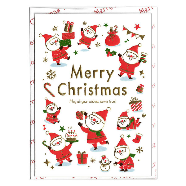 クリエイトジー ミニクリスマスカード メッセージカード プレゼント