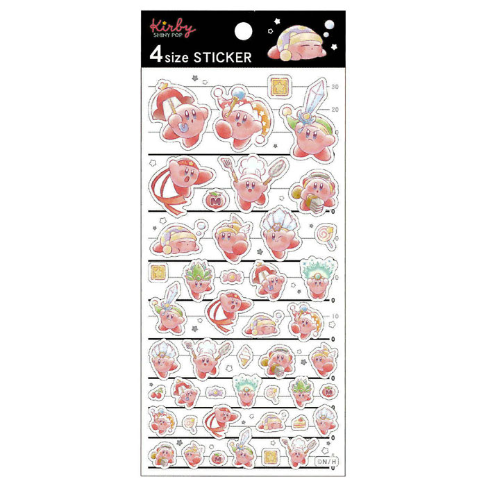 カミオジャパン 4size ステッカー 星のカービィ COPY ABILITY シール