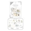 クーリア Chiltty グレー シール デコレーション ステッカー オシャレ 手帳 ダイアリー かわいい|スタンプ・シール用品|キャラクターステーショナリー