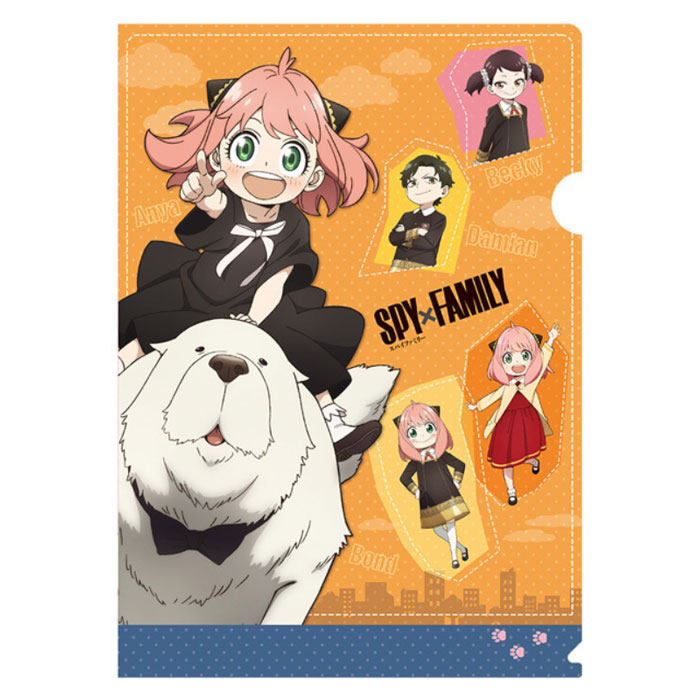 SPY×FAMILY クリアファイルホルダー A4クリアファイル多数 おまけ付き