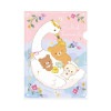 サンエックス リラックマ クリアホルダー スワンと金色の花 A4 クリアファイル かわいい グッズ 日本製 限定|キャラクター別|キャラクターステーショナリー