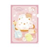 サンエックス すみっコぐらし クリアホルダー おうちでくまカフェ A4 クリアファイル かわいい グッズ 日本製 限定|キャラクター別|キャラクターステーショナリー