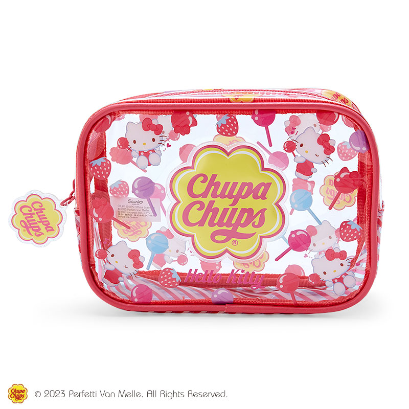 Popteen × ハローキティ × チュッパチャプス　ケース Popteen × ハローキティ × チュッパチャプス ケース 2個セット レア