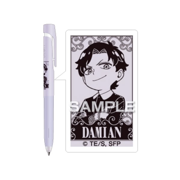 ヒサゴ SPY×FAMILY ダミアン ブレン 0.7 “筆記振動(ブレ)”を制御したブレないボールペン ゼブラ グッズ 日本製