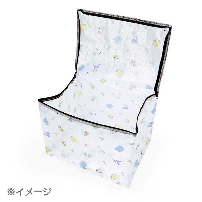 サンリオ ハローキティ たためるファスナー収納ケース M おもちゃ箱