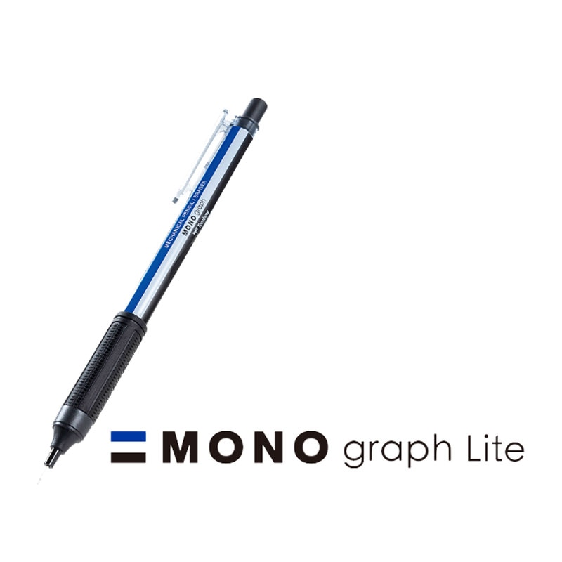 トンボ鉛筆 MONO graph Lite モノグラフライト 0.3 シャープペンシル くり出し式MONO消しゴム 高密度テクスチャーグリップ 名入れ 記念品 ノベルティ お祝い