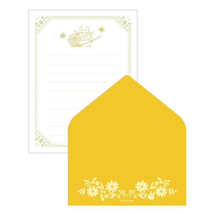 となりのトトロ 箔押しレターセット ジブリ 高級 限定 プレゼント