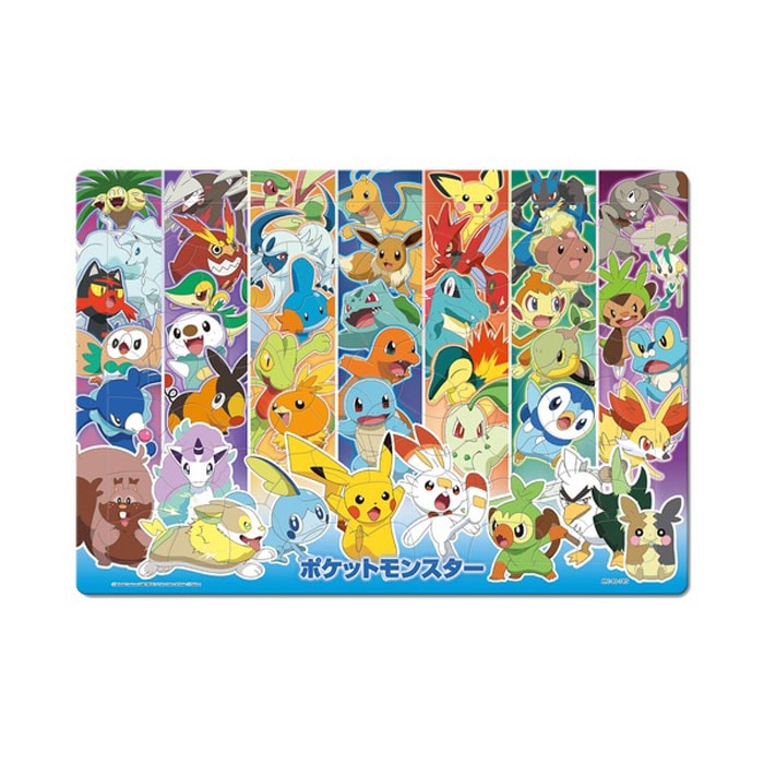 ポケットモンスター チャイルドパズル 80P いろんなちほうのポケモン