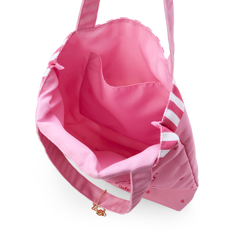 サンリオ♡サンリオキャラクターズ サンリオパフェ トートバッグ サンリオキャラクターズ トートバッグ サンリオパフェ マチ付き 限定