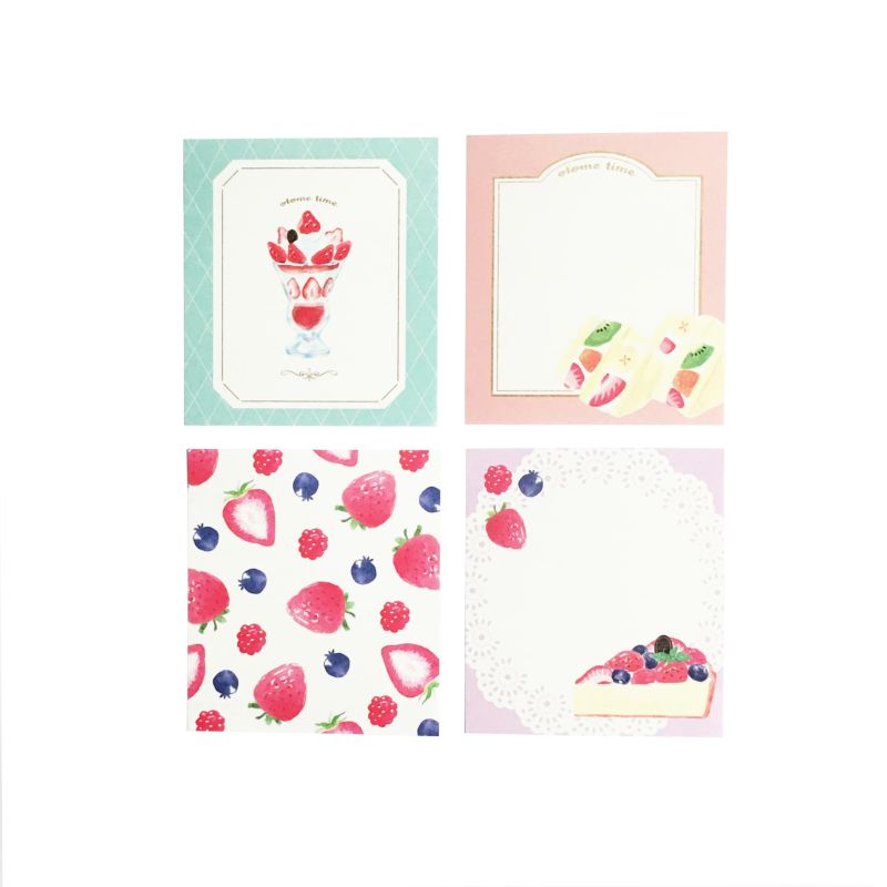 オトメ時間　フルーツパーラー 　メモ　【32枚】　おすそ分け　バラメモ オトメ時間フルーツパーラー メモ【32枚】おすそ分けバラメモ