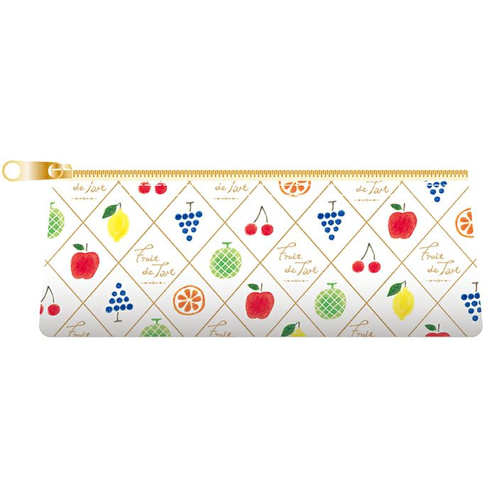 古川紙工 オトメ時間 フルーツパーラー ペンケース フルーツ 小物入れ オシャレ