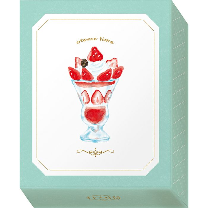 古川紙工 オトメ時間 フルーツパーラー お道具箱 イチゴパフェ 小物入れ オシャレ 収納