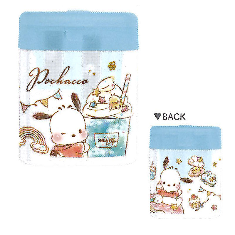 カミオジャパン ツイン鉛筆削り ポチャッコ 2穴 持ち運び 2024年