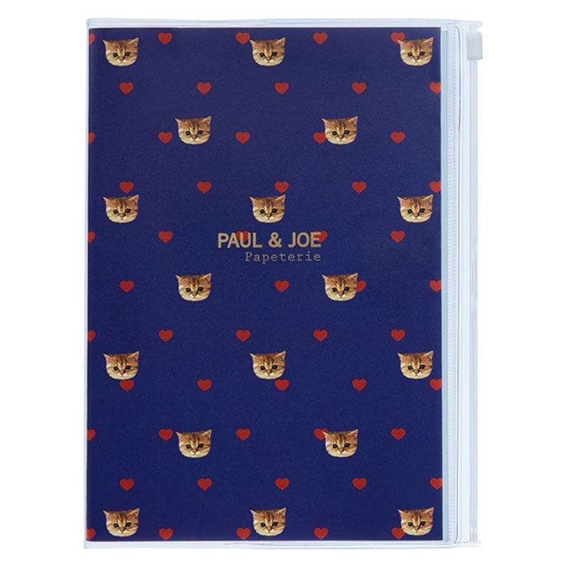 パイロット カバー付きA5ノート PAUL & JOE ヌネットハート 限定 コラボデザイン 日本製 ファッションブランド