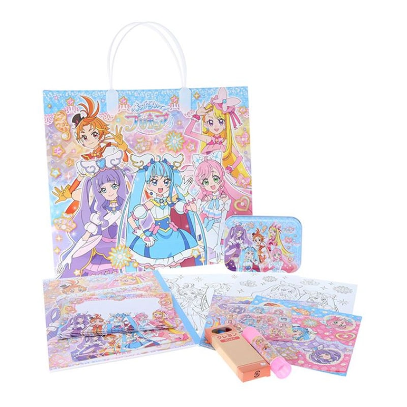 ひろがる！スカイプリキュア ハッピーバッグ プレゼント 誕生日 クリスマス 女の子に大人気 ステーショナリーセット