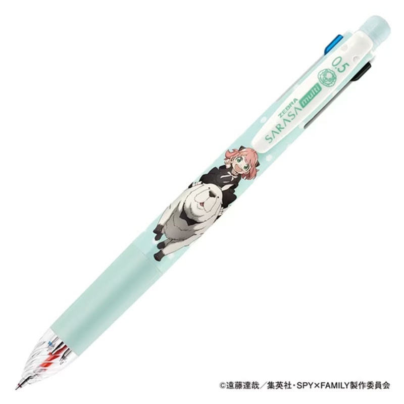 サラサマルチ4+1 SPY×FAMILY ブルーグリーン アーニャ・フォージャー