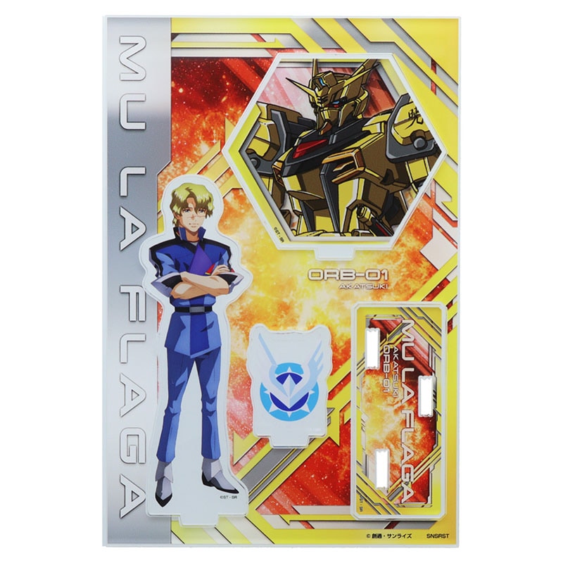 機動戦士ガンダムSEED FREEDOM アクリルスタンド ムウ 劇場版 グッズ コレクション 限定 インテリア