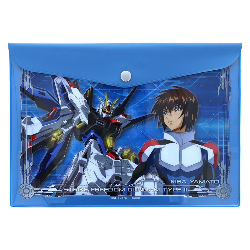 機動戦士ガンダムSEED FREEDOM フラットケース キラ＆ストライクフリーダム 劇場版 グッズ コレクション 限定 小物入れ