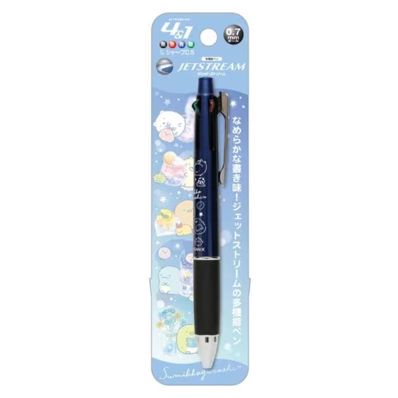 サンエックス すみっコぐらし ジェットストリーム4＆1 ブラック 三菱