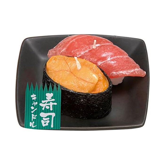カメヤマ 寿司キャンドル Cセット トロ&ウニ 故人の好物シリーズ ロウソク お供え 贈り物 捧げ物