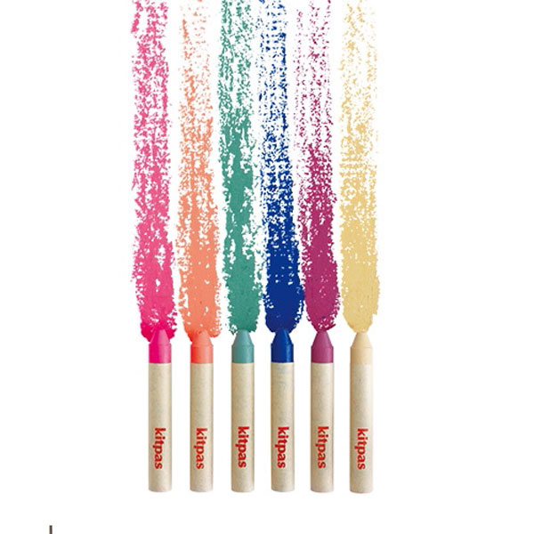 パステル キットパスエクル ネイチャー 6色 アーティストタッチ 日本