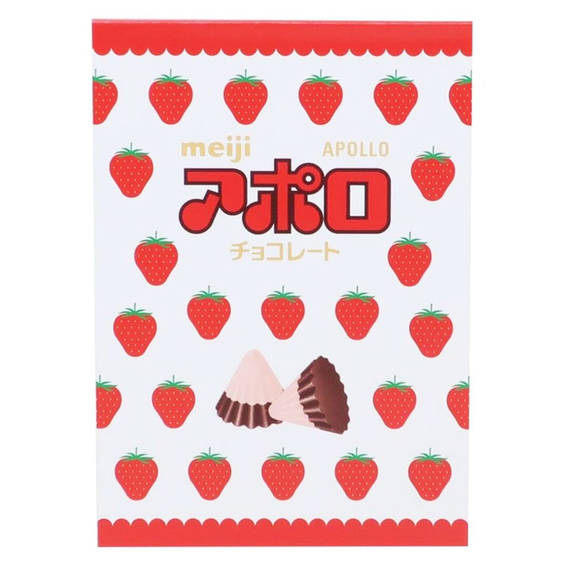 A7メモ アポロ funbox 2柄 80枚 かわいい おもしろ雑貨 キャラクター