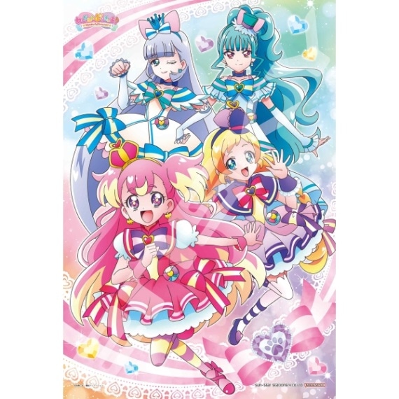 わんだふるぷりきゅあ! ジグソーパズル 108ラージピース キズナのパワー! 女の子 キッズ プレゼント グッズ 知育玩具 エンスカイ