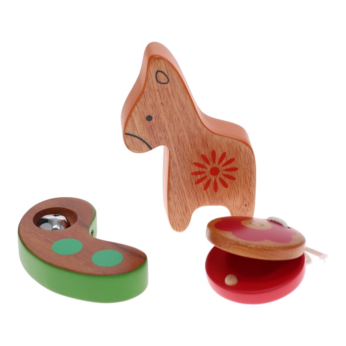 キッズパーカッション リズミックベビー ロバとはらっぱ 楽器 知育玩具 プレゼント クリスマス インテリア オシャレ