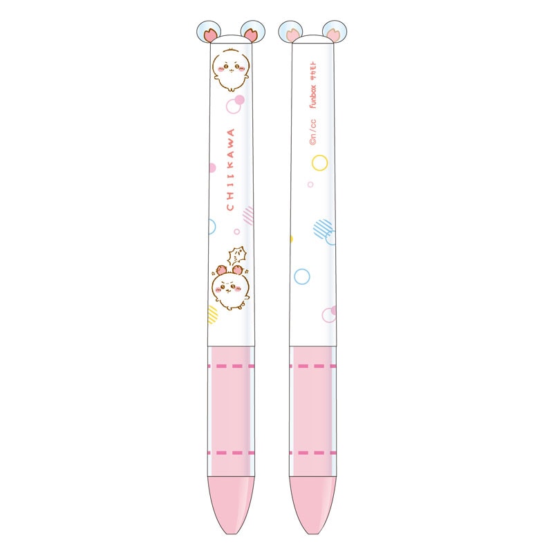 funbox ちいかわ mimiペン カニなちいかわ グッズ おみやげ プレゼントかわいい 2色ボールペン