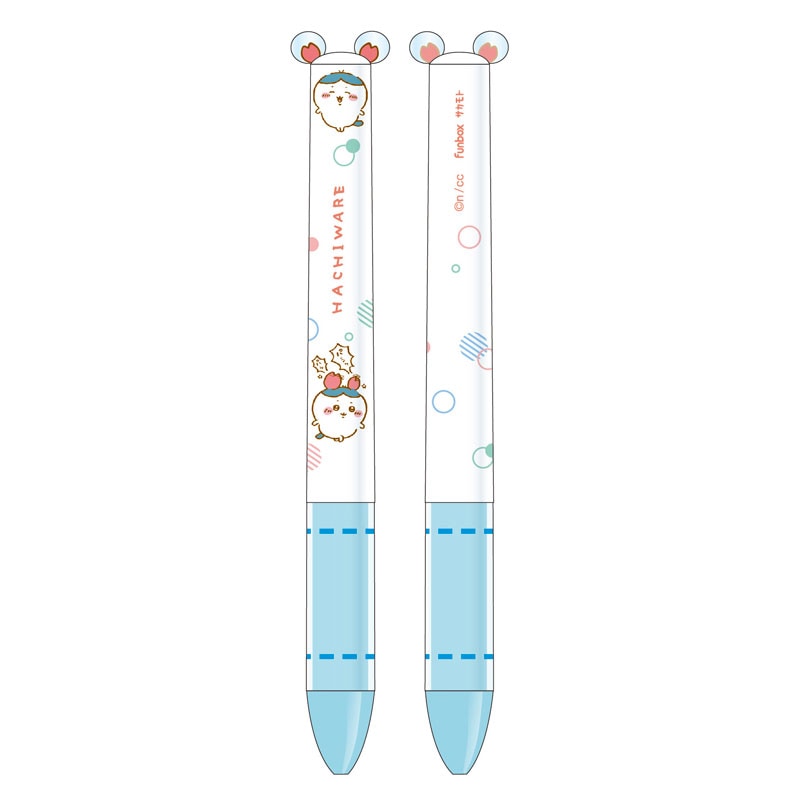 funbox ちいかわ mimiペン カニなハチワレ グッズ おみやげ プレゼントかわいい 2色ボールペン