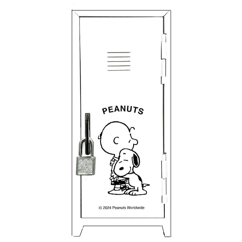 未使用】サンリオ スヌーピー 鍵付 金庫 クラ125910【スヌーピー