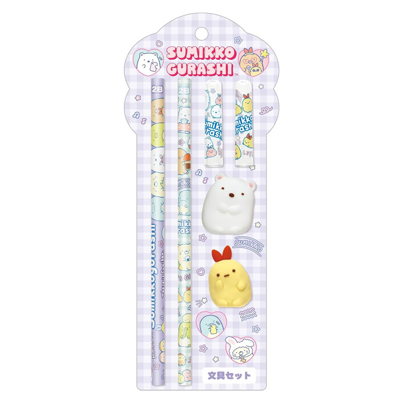 サンエックス すみっコぐらし 文具セット トレンドコレクション キャラミックス クリスマス ギフト プレゼント 女子文具