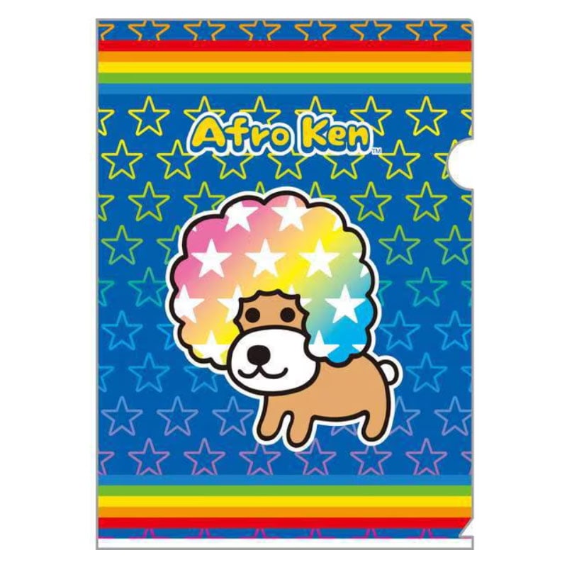 サンエックス あのころのともだち クリアホルダーセット アフロ犬 A4 クリアファイル グッズ かわいい 女子文具