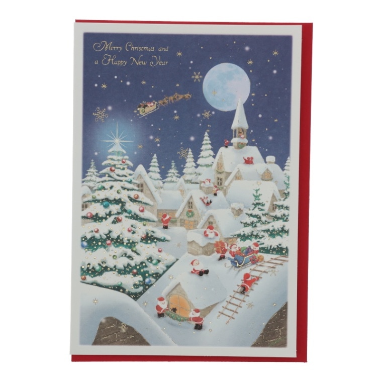 Marian Heath　クリスマス　グリーティングカード MY HOME in文具の森ギフト館