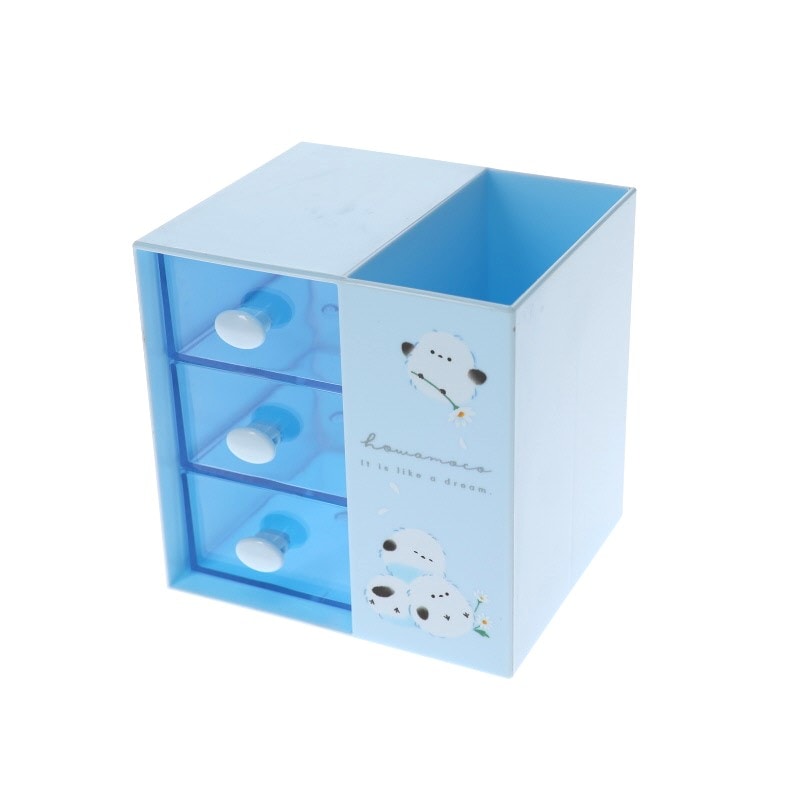 クラックス 3段チェスト ペンスタンド付き スヌーピー 小物入れ