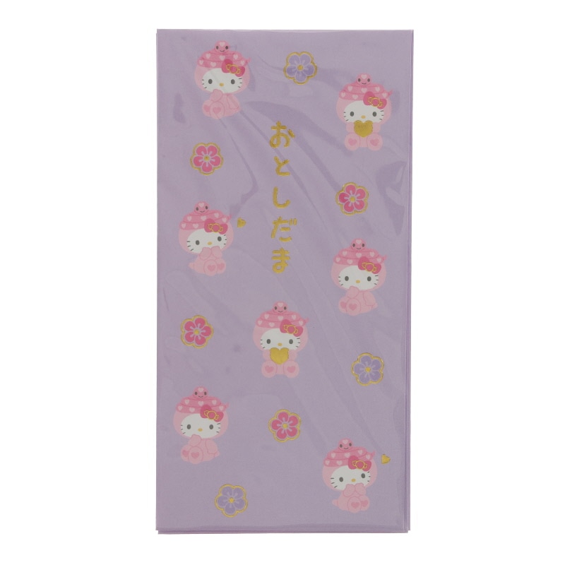 ハローキティ トロピカル付箋 4枚セット（ハローキティ だる メモA6 