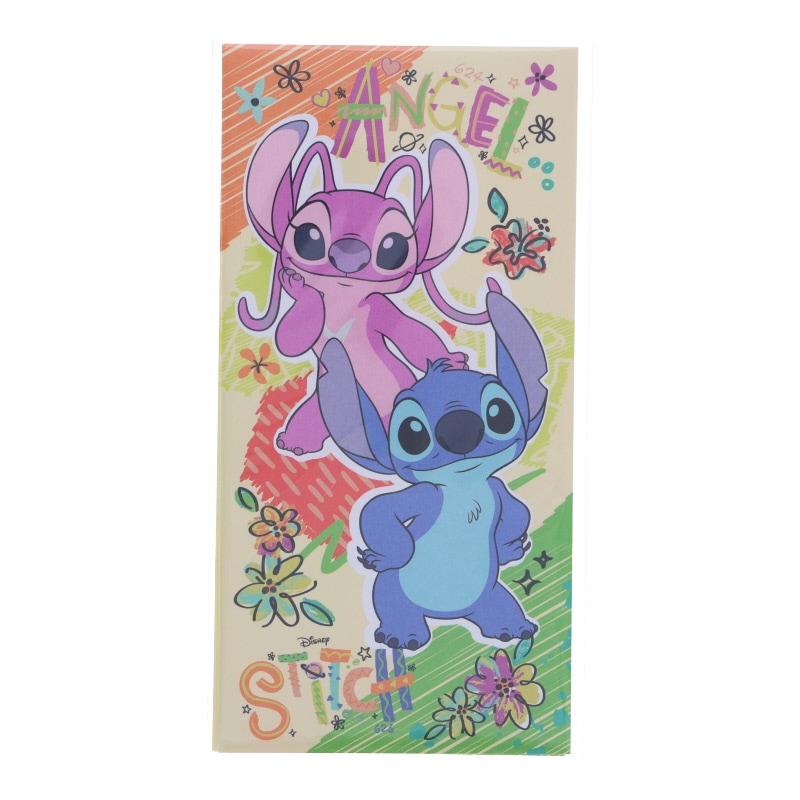 ディズニー リロ&スティッチ ポチ袋 2枚入り 札用 新札 2025 正月 祝い プレゼント キャラクター 日本製