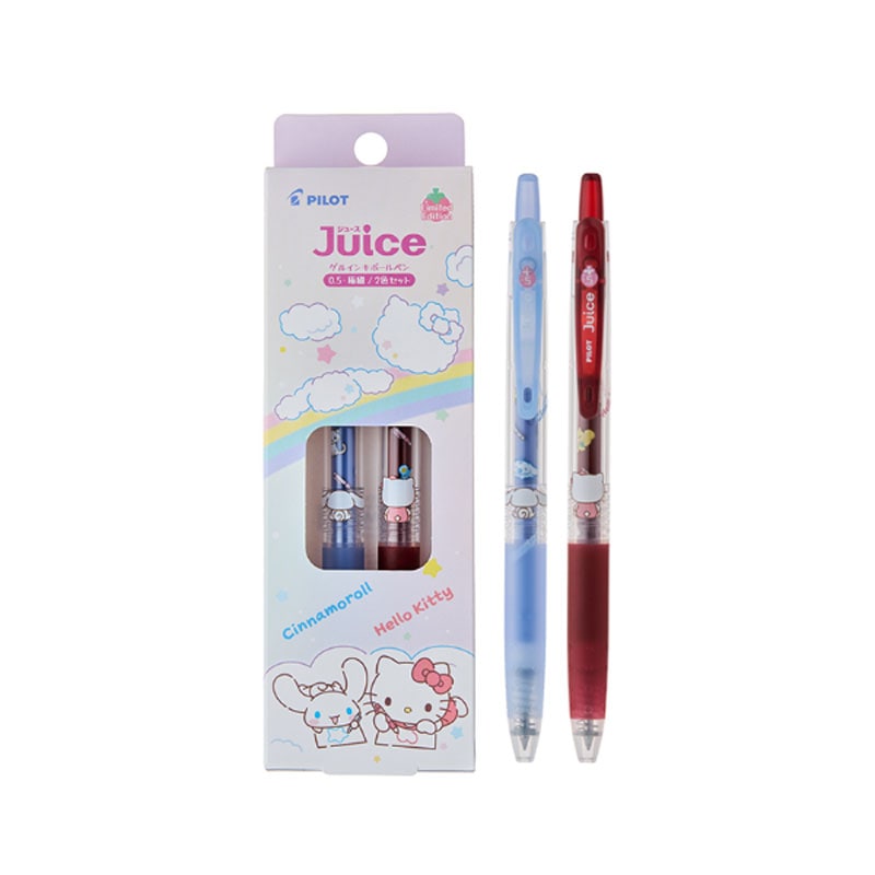 サンリオキャラクターズ JUICE なかよし2色セット A柄 0.5 ゲルインキ サンリオキャラクターズ JUICE なかよし2色セット A柄 0.5 ゲルインキ