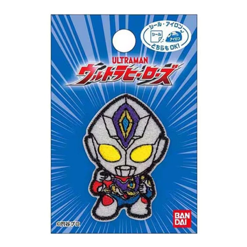 パイオニア ウルトラヒーローズ ミニワッペン ウルトラマンデッカー シール&アイロン接着 グッズ かわいい プレゼント コレクション ファッション