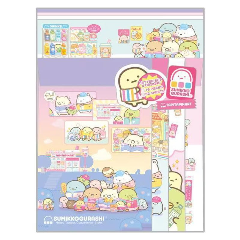 サンエックス すみっコぐらし わくわくたぴおかコンビニ レター