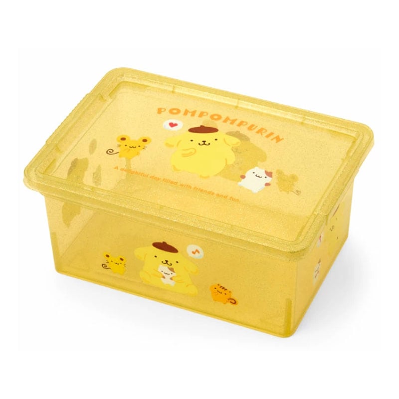 サンリオ ポムポムプリン 収納ケースS 小物入れ 新生活 かわいい プレゼント オシャレ