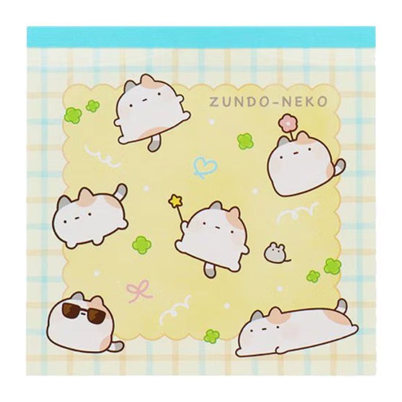 サンスター文具 スクエアメモ ずんどうネコ チラシ 100枚 雑貨 グッズ LINEスタンプ かわいい 限定