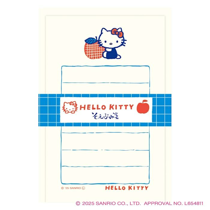そえぶみ箋 サンリオキャラクターズ ハローキティ コラボ 雑貨 グッズ