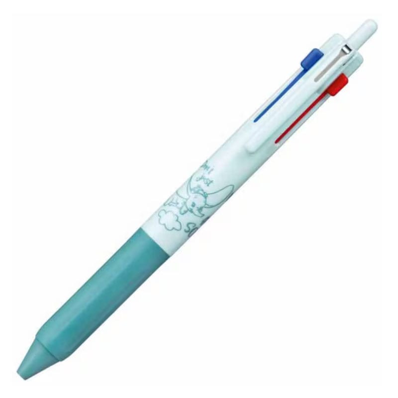 三菱鉛筆 ジェットストリーム 3色ボールペン 0.5mm ダンボ アイスブルー ディズニー 油性 限定 シンプル