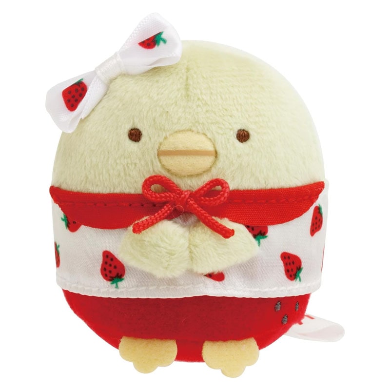 サンエックス すみっコぐらし×サクマいちごみるくキャンディ てのりぬいぐるみ ぺんぎん？ 限定 かわいい プレゼント グッズ